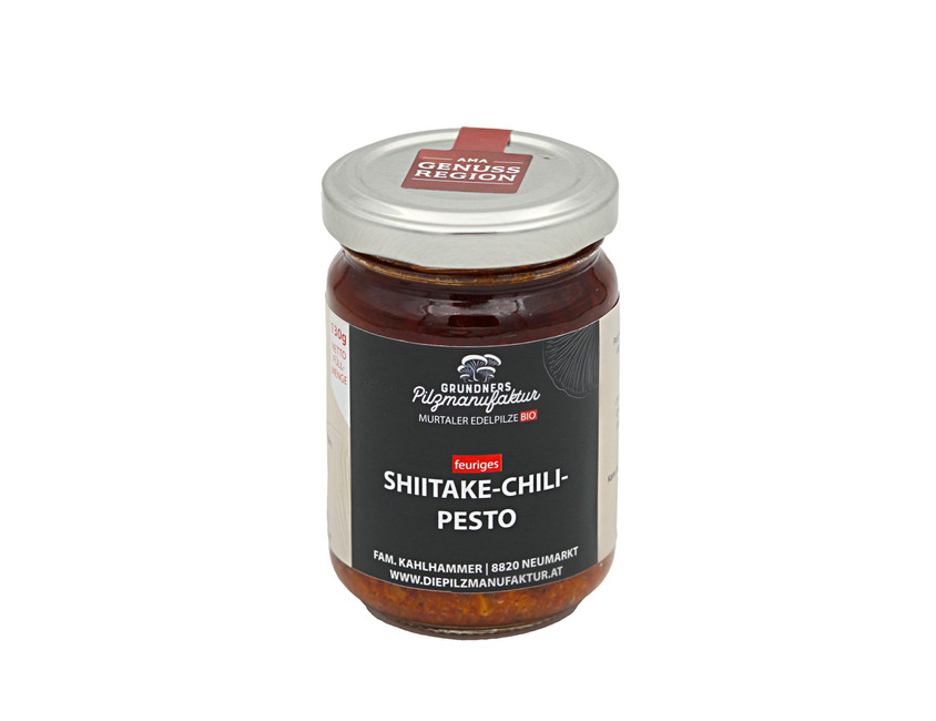 Shiitake-Chili-Pesto
